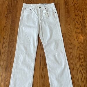 Women’s AG white jeans. Size 29. New with tags.